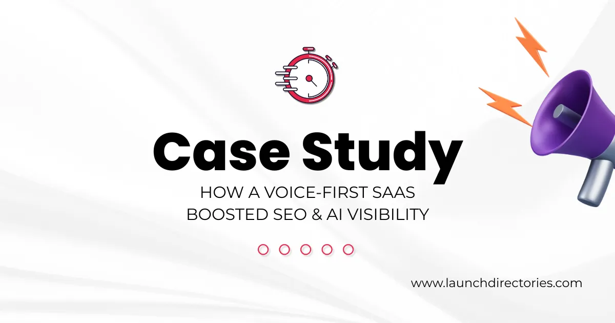 How a Voice-First SaaS Increased SEO and AI Visibility